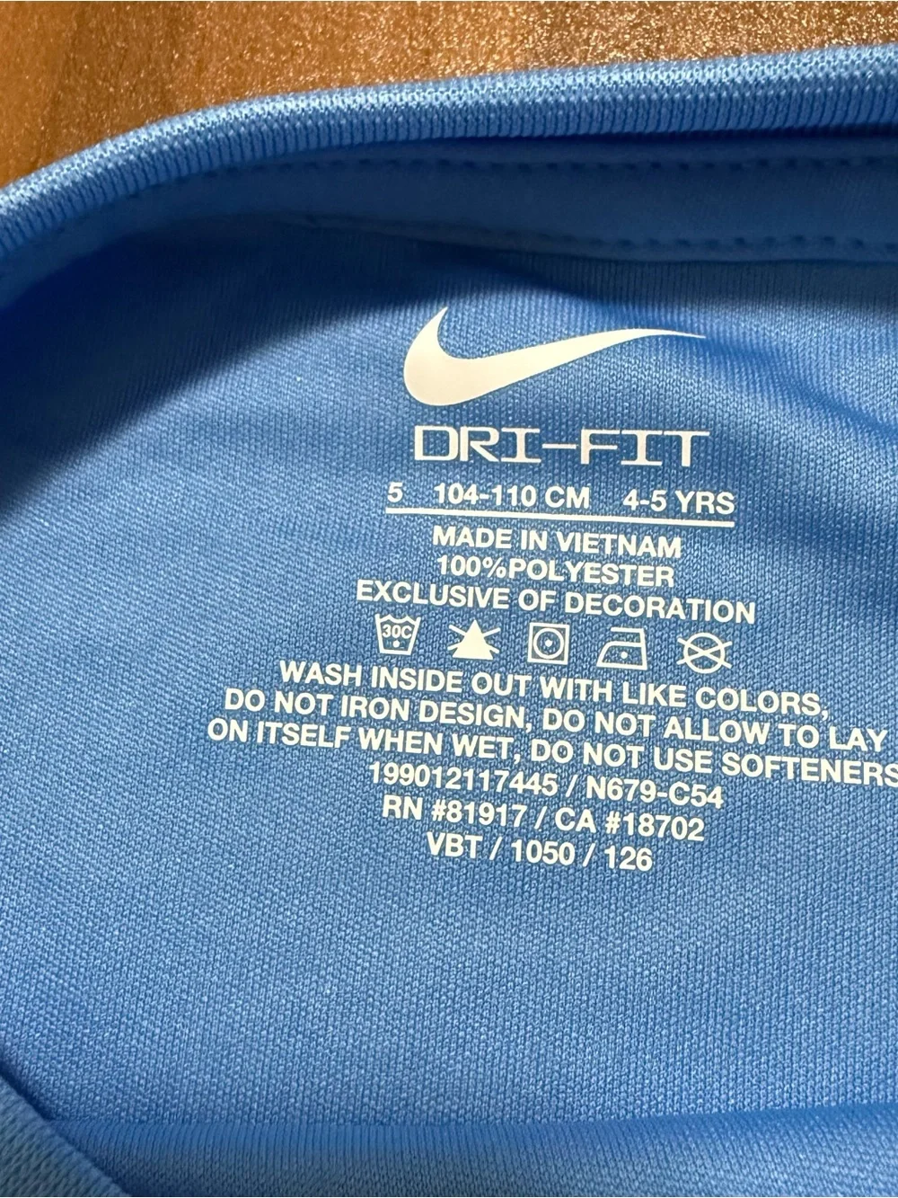 Nike Girls 2 Piece Matching Outfit Set Size 5 New